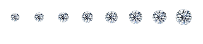 Single Ash Diamond Sizes Algordanza UK