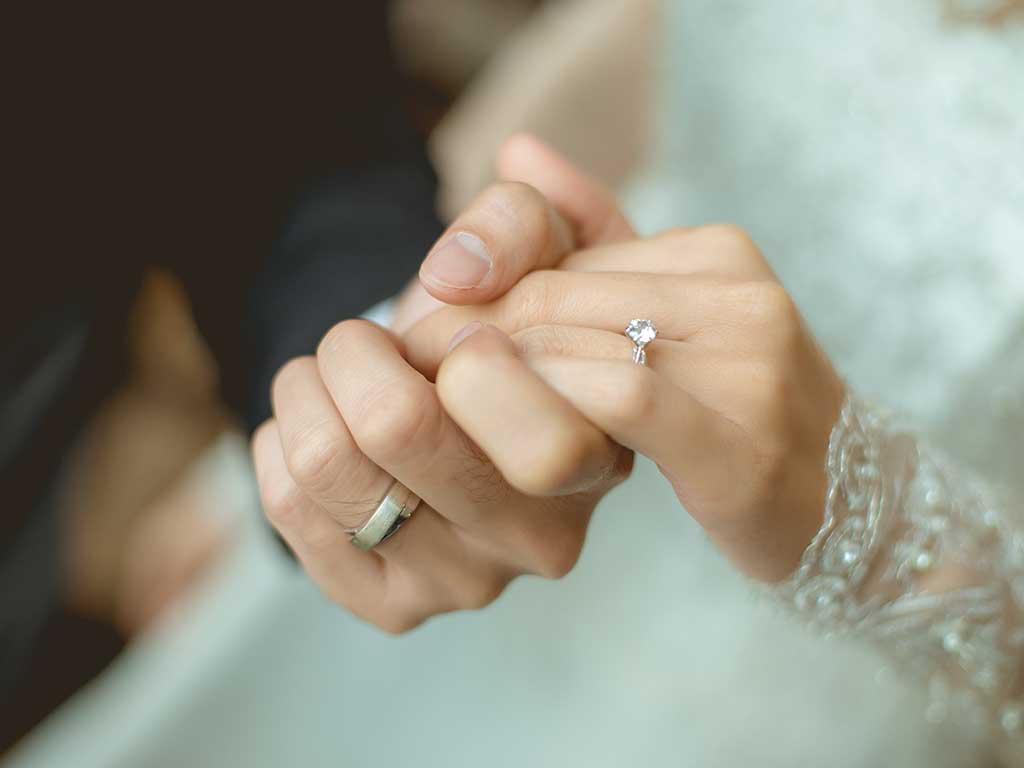 Celebration or Promise Diamonds Celebrating Wedding